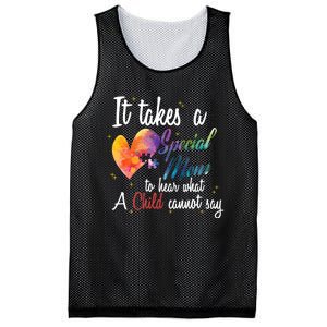 Mom Child Love Puzzle Inspirational Autism Awareness Gift Mesh Reversible Basketball Jersey Tank