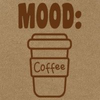 Mood Coffee Lover Cotton Canvas Backpack