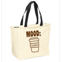 Mood Coffee Lover Zip Tote Bag