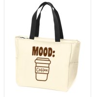 Mood Coffee Lover Zip Tote Bag