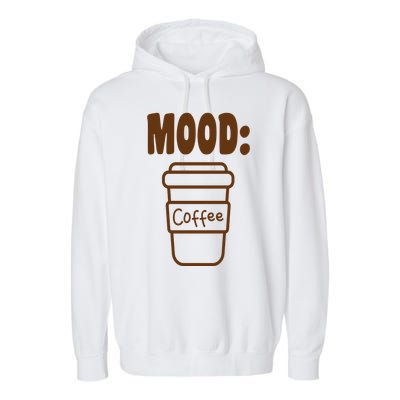 Mood Coffee Lover Garment-Dyed Fleece Hoodie