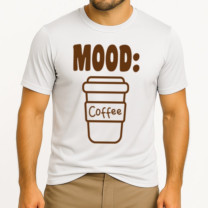 Mood Coffee Lover Cooling Performance Crew T-Shirt