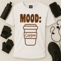 Mood Coffee Lover Cooling Performance Crew T-Shirt