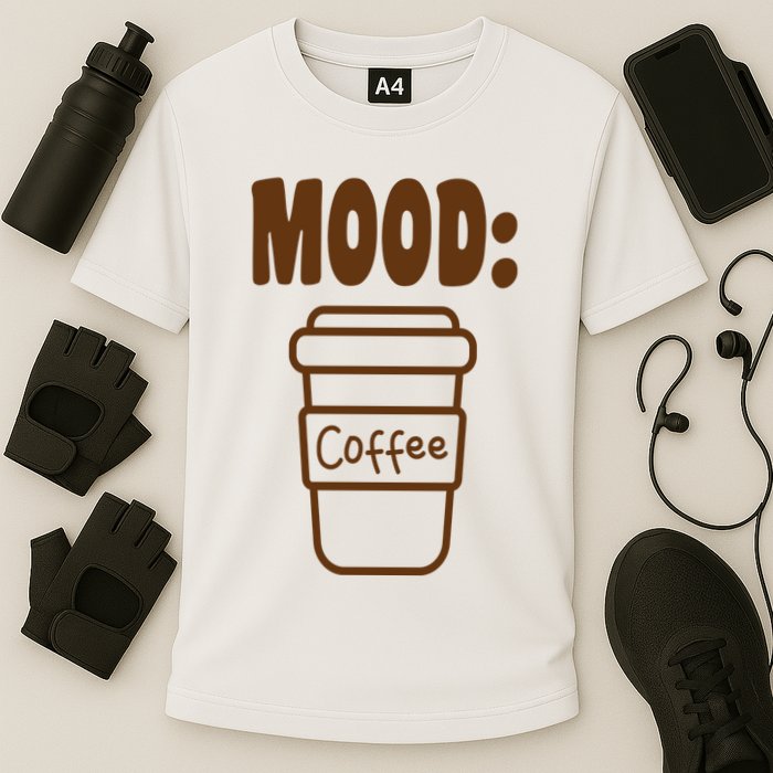 Mood Coffee Lover Cooling Performance Crew T-Shirt