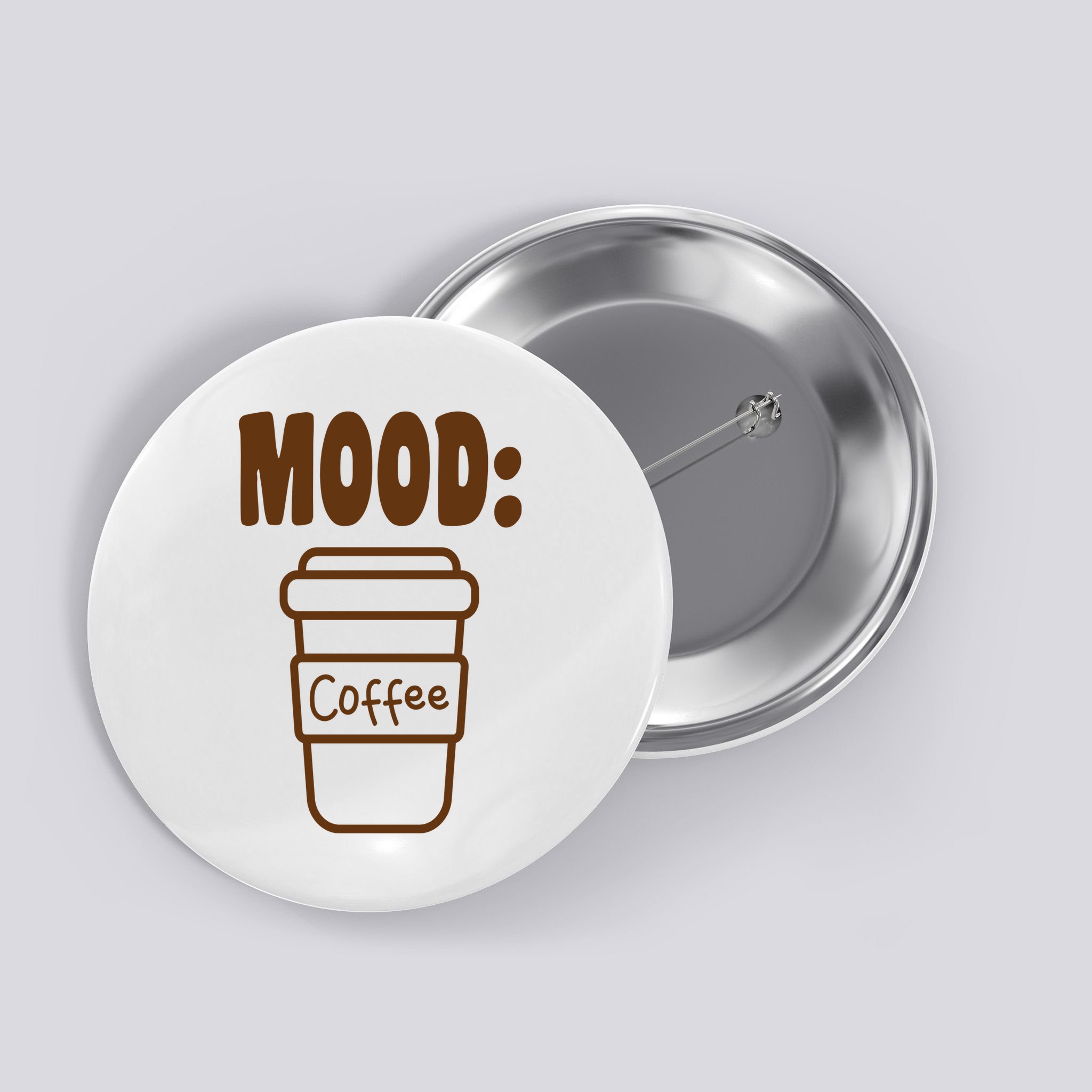 Mood Coffee Lover Button