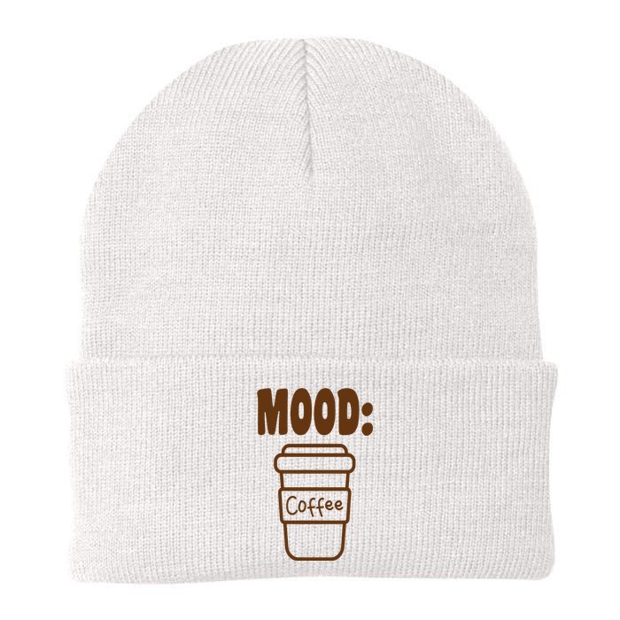 Mood Coffee Lover Knit Cap Winter Beanie