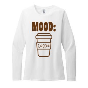 Mood Coffee Lover Womens CVC Long Sleeve Shirt