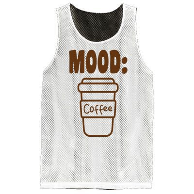 Mood Coffee Lover Mesh Reversible Basketball Jersey Tank