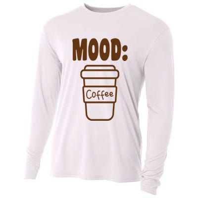 Mood Coffee Lover Cooling Performance Long Sleeve Crew