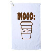 Mood Coffee Lover Platinum Collection Golf Towel