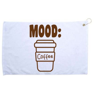 Mood Coffee Lover Grommeted Golf Towel