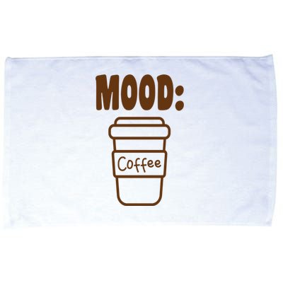 Mood Coffee Lover Microfiber Hand Towel