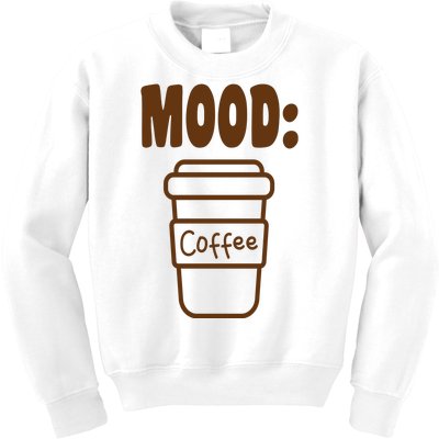 Mood Coffee Lover Kids Sweatshirt