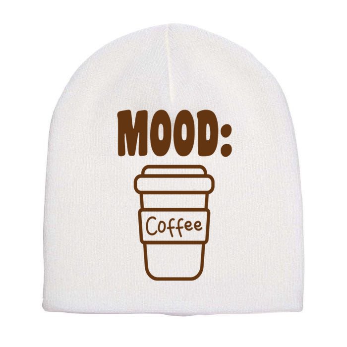 Mood Coffee Lover Short Acrylic Beanie