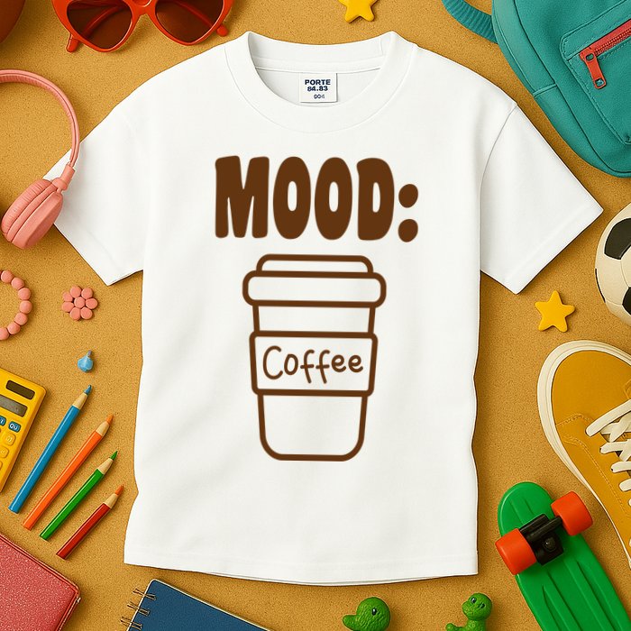 Mood Coffee Lover Kids T-Shirt