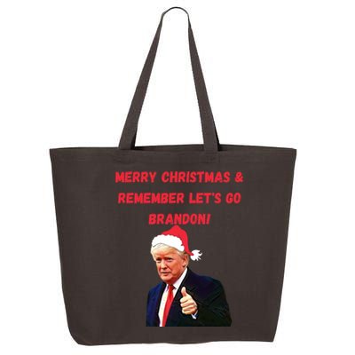 Merry Christmas Let's Go Brandon Trump 25L Jumbo Tote