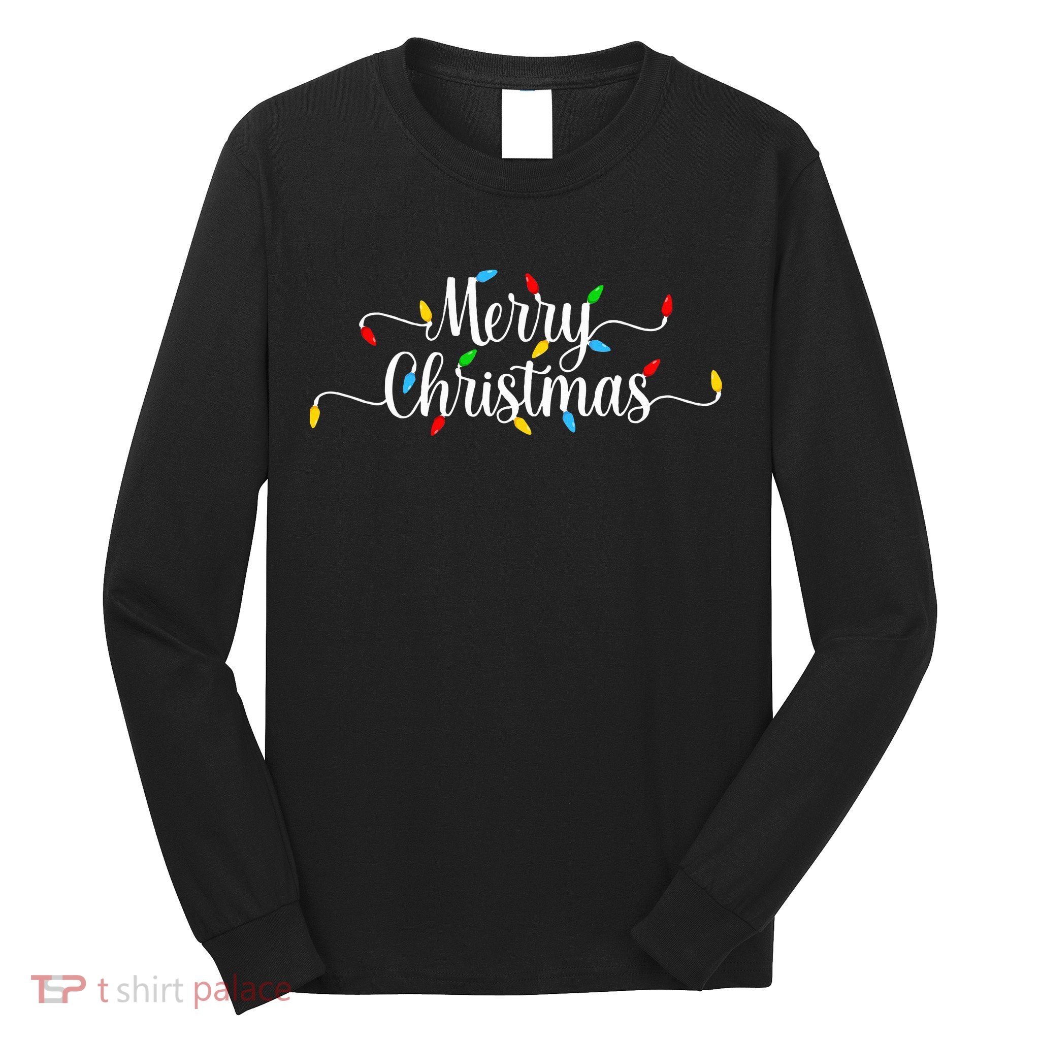 Merry Christmas Lights  Long Sleeve Shirt