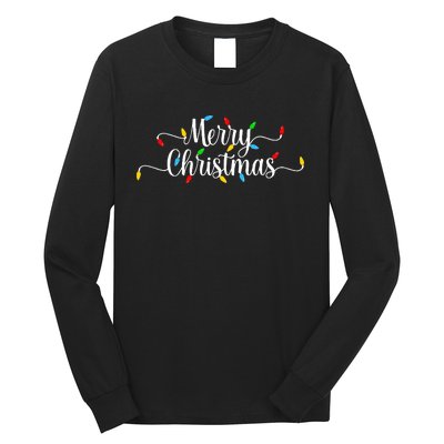 Merry Christmas Lights  Long Sleeve Shirt