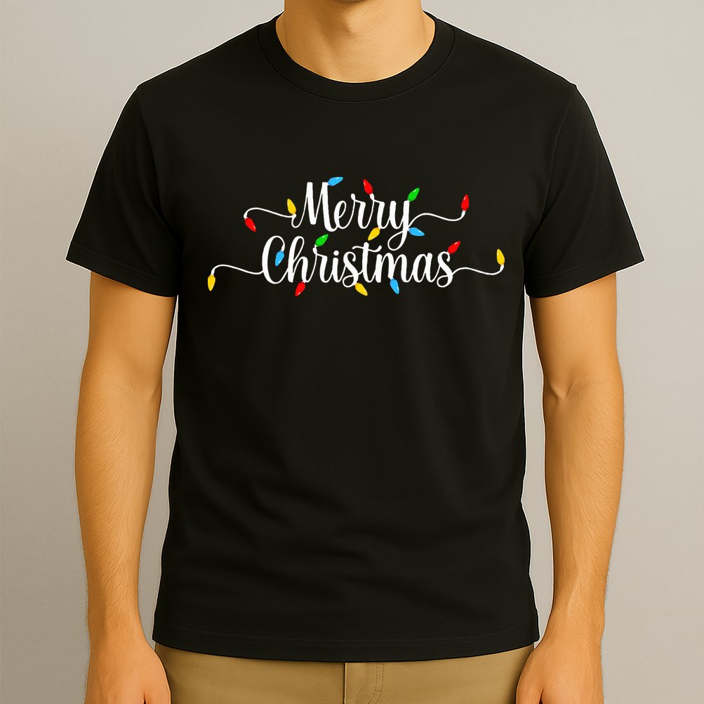 Merry Christmas Lights  T-Shirt