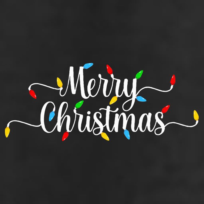 Merry Christmas Lights  Adult Drive Performance Visor