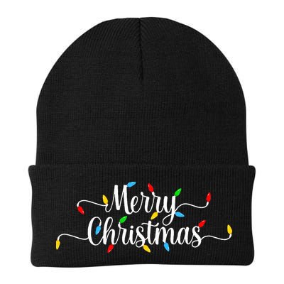 Merry Christmas Lights  Beanie