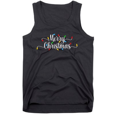 Merry Christmas Lights  Tank Top