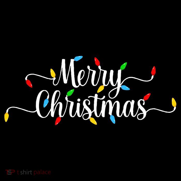 Merry Christmas Lights  Women's V-Neck T-Shirt