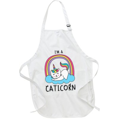 Magical Cat Lover Unicorn Rainbow Design Apron