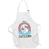 Magical Cat Lover Unicorn Rainbow Design Apron