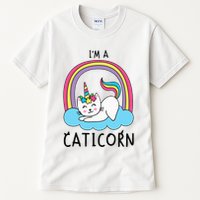 Magical Cat Lover Unicorn Rainbow Design Tall T-Shirt