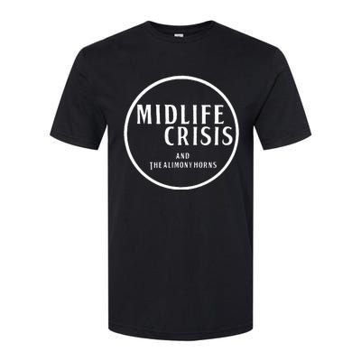 Midlife Crisis Logo 3 Softstyle® CVC T-Shirt