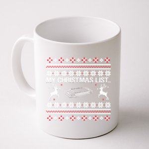 My Christmas List... Harmonica Coffee Mug