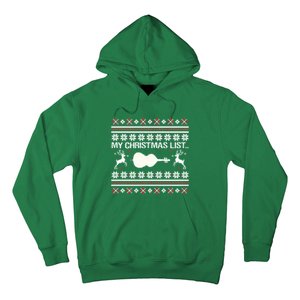 My Christmas List... Cello Hoodie