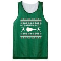 My Christmas List... Cello Mesh Reversible Basketball Jersey Tank