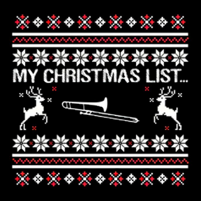 My Chrismas List Ugly Backpack