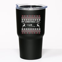 My Chrismas List Ugly Tumbler
