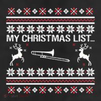 My Chrismas List Ugly 25L Jumbo Tote