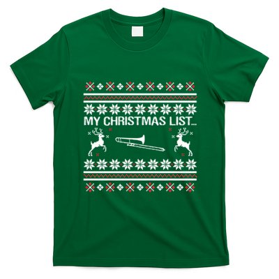 My Chrismas List Ugly T-Shirt