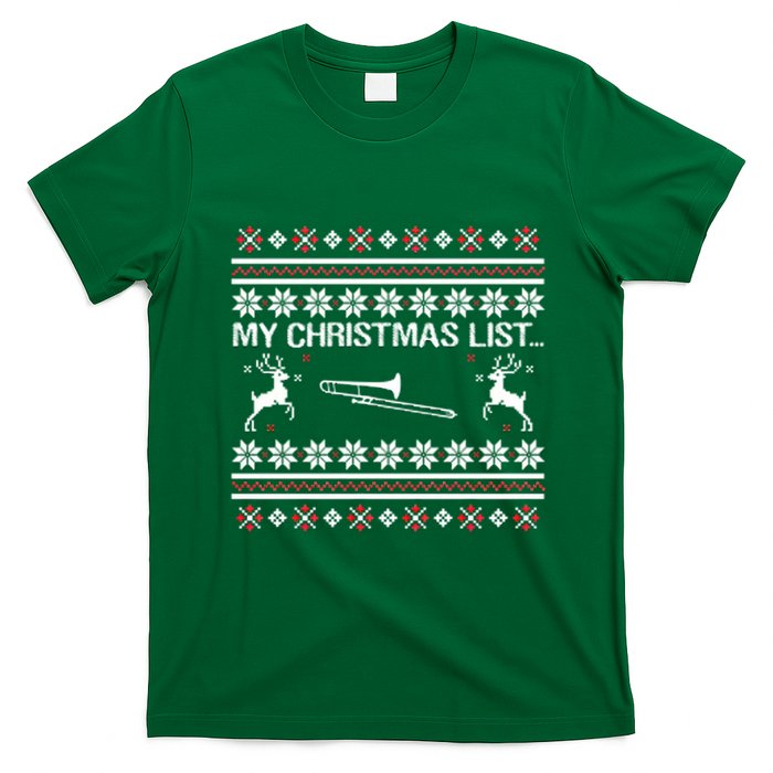 My Chrismas List Ugly T-Shirt