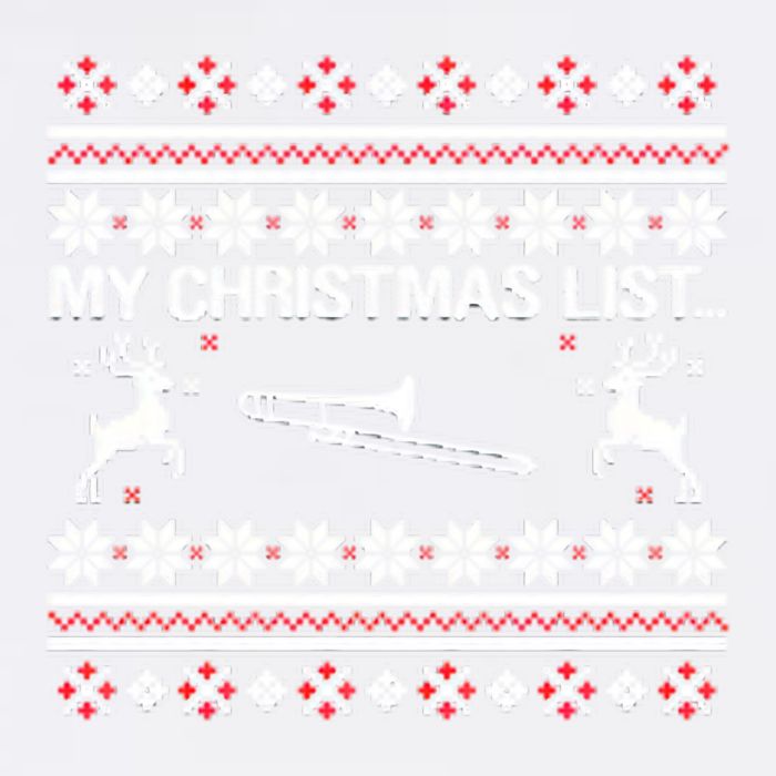My Chrismas List Ugly Garment-Dyed Sweatshirt