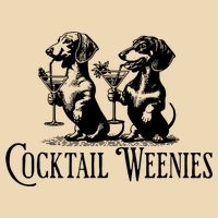 Martini Cocktail Lover Dachshund Cocktail Weenies Dachshund Zip Tote Bag