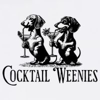 Martini Cocktail Lover Dachshund Cocktail Weenies Dachshund Doggie Tank