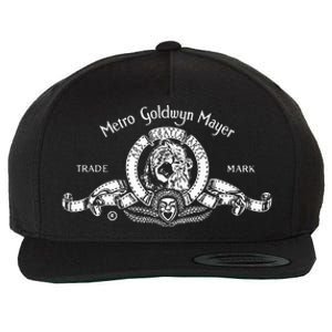 Mgm Classic Lion Wool Snapback Cap