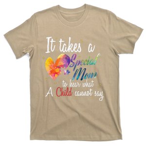 Mom Child Love Puzzle Inspirational Autism Awareness Gift T-Shirt