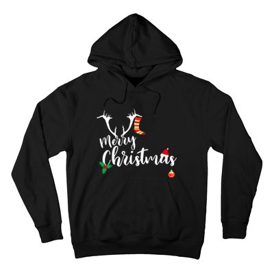 Merry Christmas Long Sleeve Hoodie