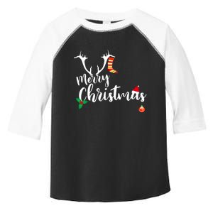 Merry Christmas Long Sleeve Toddler Fine Jersey T-Shirt