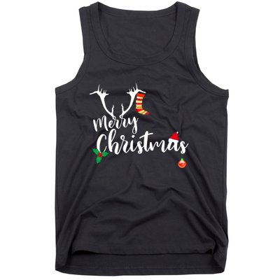 Merry Christmas Long Sleeve Tank Top