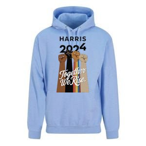 Multi Culture Lgbt Kamala Harris 2024 Unisex Surf Hoodie