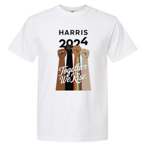 Multi Culture Lgbt Kamala Harris 2024 Garment-Dyed Heavyweight T-Shirt