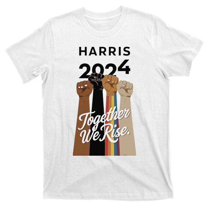 Multi Culture Lgbt Kamala Harris 2024 T-Shirt